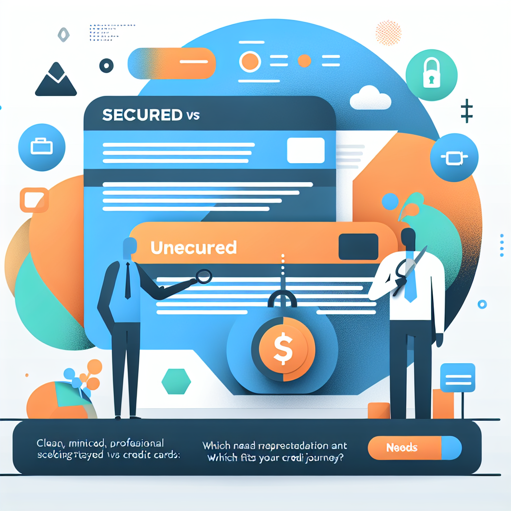 Secured vs Unsecured Credit Cards: Which Fits Your Credit Journey? cover